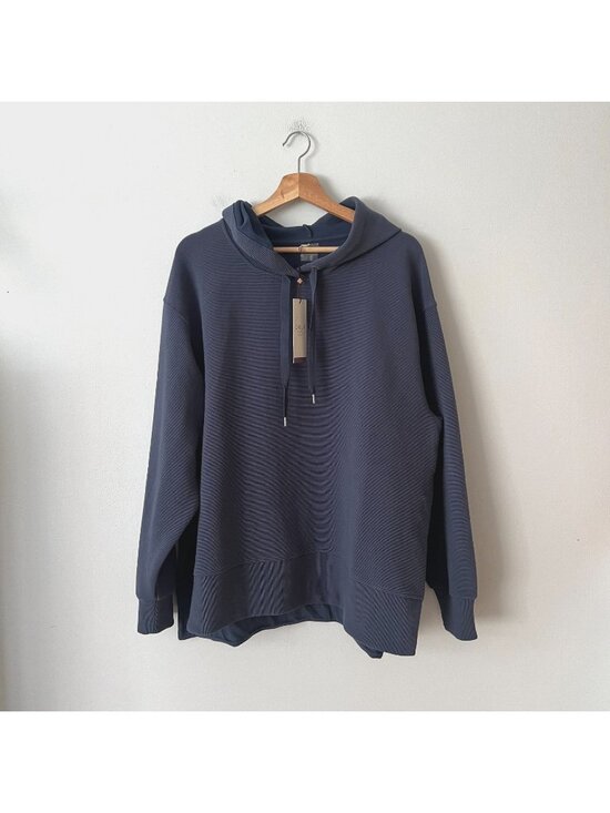 CALIA by Carrie Underwood Tops - NWT CALIA by Carrie Underwood Ottoman Oversized Blue Hoodie Women's Plus Size 1X
